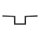 Biltwell 1" Zed handlebar black, TGA approved