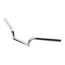 Biltwell Mustache handlebar chrome
