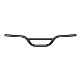 Biltwell 1" Moto bar black, TUV appr.