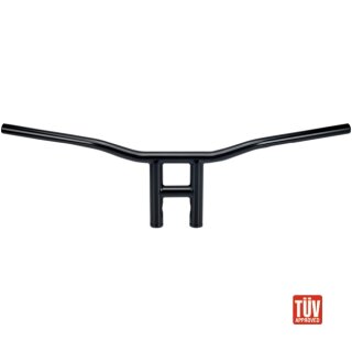 Biltwell Tyson XL Lenker 8 Zoll schwarz für Harley Dyna Softail Sportster 82-23