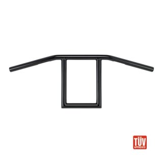 Biltwell Window Lenker schwarz für Harley Dyna Softail Sportster 82-23