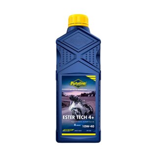 Putoline, Ester Tech 4+ 10W-40 motor oil. 1 liter