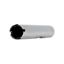 Biltwell, Zero Drag handlebar 1". Chrome. TBW