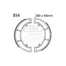 EBC plain brake shoes