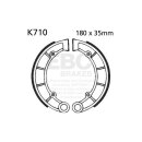 EBC plain brake shoes