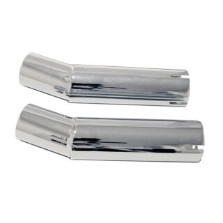 Emgo, Triumph muffler adapters. Chrome