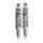 Emgo Shorty shock absorbers 11.4"/289mm chrome