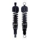 Emgo, shock absorber set. With shroud. Black