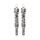 Emgo shock absorbers chrome shrouds