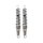 Emgo shock absorbers chrome no shrouds