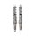 Emgo shock absorbers chrome no shrouds