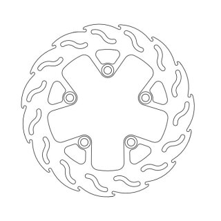 Moto-Master Flame series brake rotor