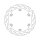 Moto-Master Flame series brake rotor