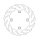 Moto-Master Flame series brake rotor