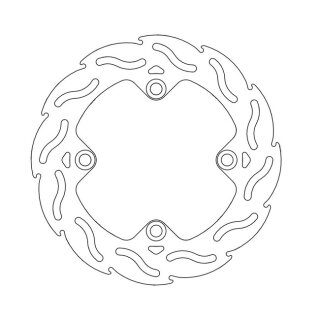 Moto-Master Flame series brake rotor
