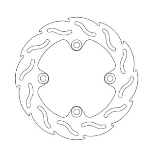 Moto-Master Flame series brake rotor