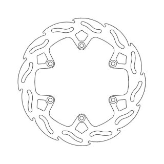 Moto-Master Flame series brake rotor