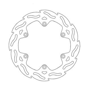 Moto-Master Flame series brake rotor