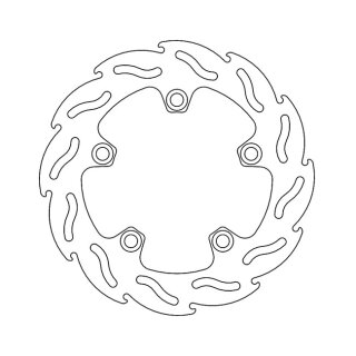 Moto-Master Flame series brake rotor