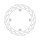 Moto-Master Flame series brake rotor