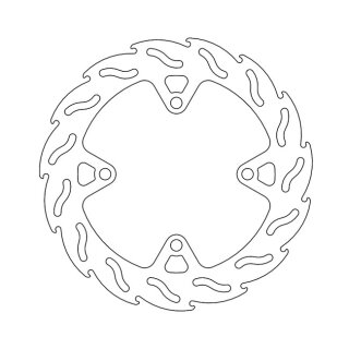 Moto-Master Flame series brake rotor