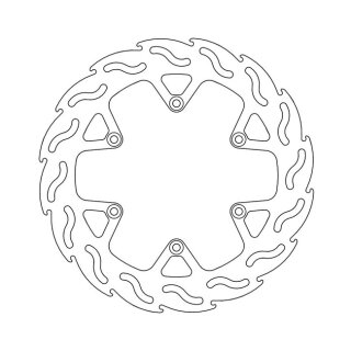 Moto-Master Flame series brake rotor
