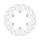 Moto-Master Flame series brake rotor