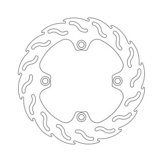 Moto-Master Flame series brake rotor