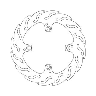Moto-Master Flame series brake rotor
