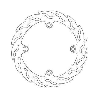 Moto-Master Flame series brake rotor
