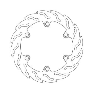 Moto-Master Flame series brake rotor