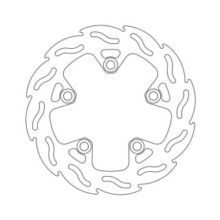 Moto-Master Flame series brake rotor