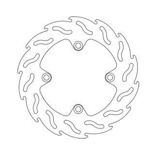 Moto-Master Flame series brake rotor
