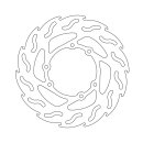 Moto-Master Flame series brake rotor