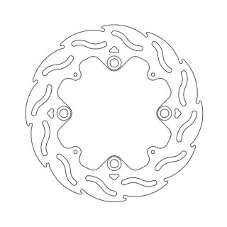 Moto-Master Flame series brake rotor