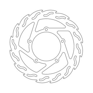 Moto-Master Flame series brake rotor