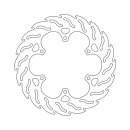Moto-Master Flame series brake rotor