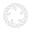 Moto-Master Flame series brake rotor