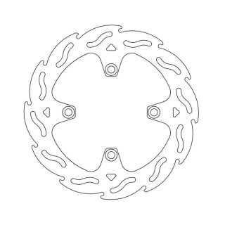 Moto-Master Flame series brake rotor