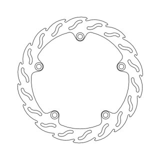 Moto-Master Flame series brake rotor