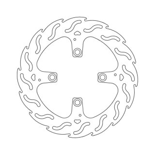 Moto-Master Flame series brake rotor