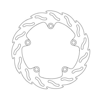 Moto-Master Flame series brake rotor