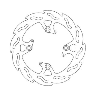 Moto-Master Flame series brake rotor