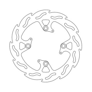 Moto-Master Flame series brake rotor