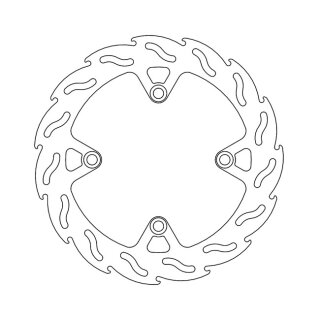 Moto-Master Flame series brake rotor