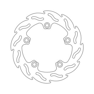 Moto-Master Flame series brake rotor