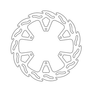 Moto-Master Flame series brake rotor