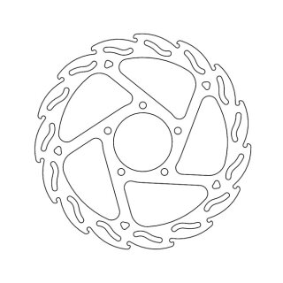 Moto-Master Flame series brake rotor