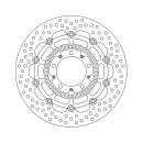 Moto-Master Halo series floating brake rotor