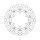 Moto-Master Halo series floating brake rotor